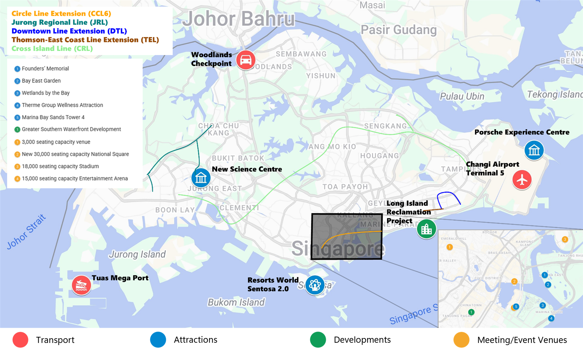 HVS In Focus Singapore Development Map 